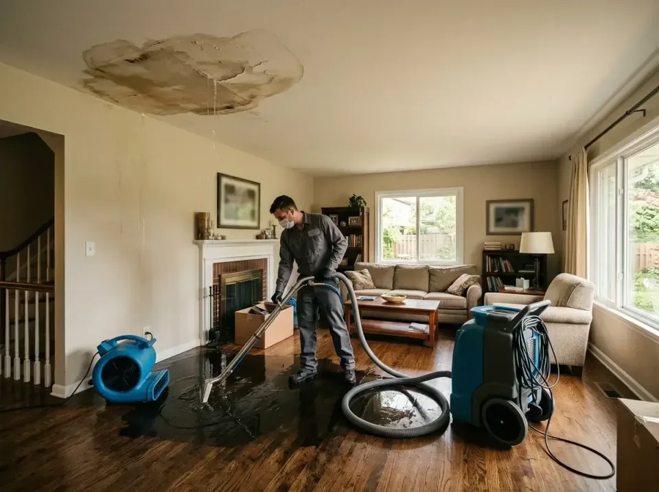 attic-pipe-burst-ceiling-drip-008 — frequently asked questions, Water Damage Restoration & Carpet Care in Oak Island, NC